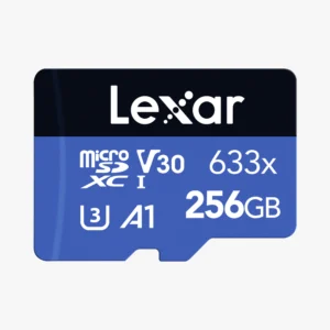 256GB MICRO-SD | Serie BLUE 633x