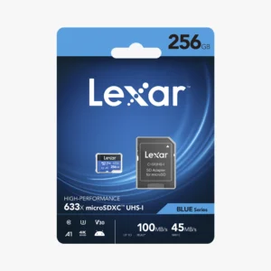 256GB MICRO-SD | Serie BLUE 633x