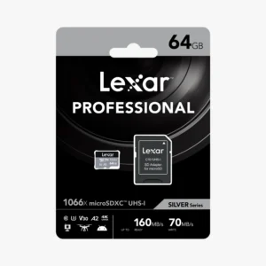 64GB MICRO-SD | Serie SILVER 1066x