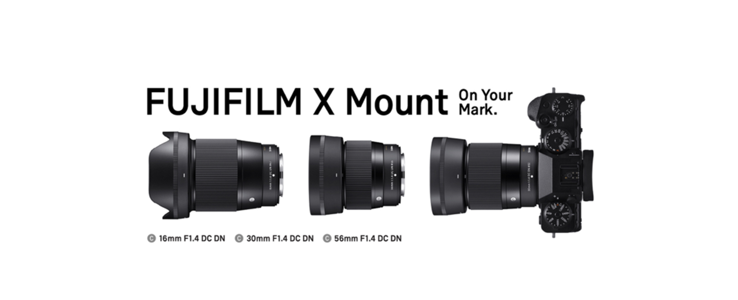 Lee más sobre el artículo SIGMA anuncia el trío de lentes fijos F/1.4 para montura Fujifilm X