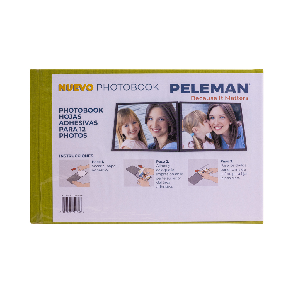 PHOTOBOOK 20X30cm KASHMIR LIME - Imagen 6