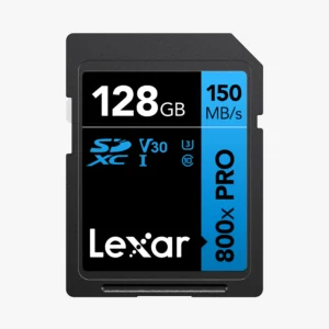 128GB SD | Serie BLUE 800x PRO
