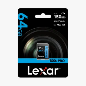 64GB SD | Serie BLUE 800x PRO
