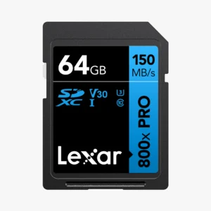 64GB SD | Serie BLUE 800x PRO