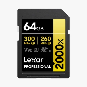 64GB SD | Serie GOLD 2000x