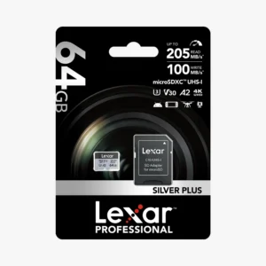 64GB MICRO-SD | Serie SILVER PLUS