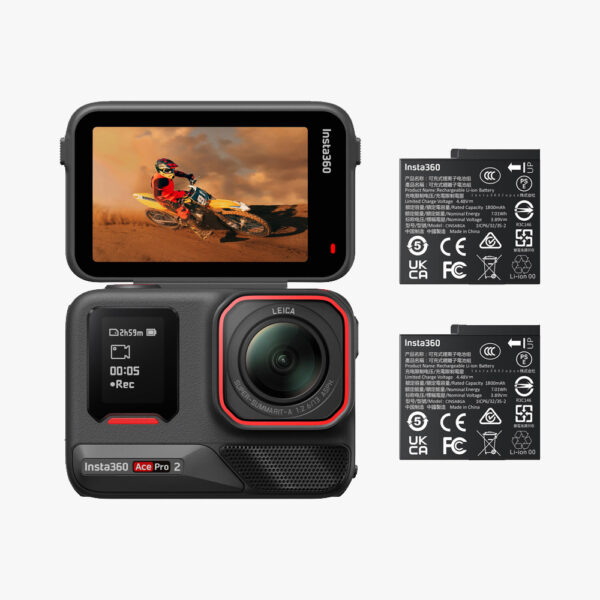 INSTA360 CAM ACE PRO 2 DUAL BATTERY - Imagen 2