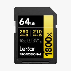 64GB SD | Serie GOLD 1800x