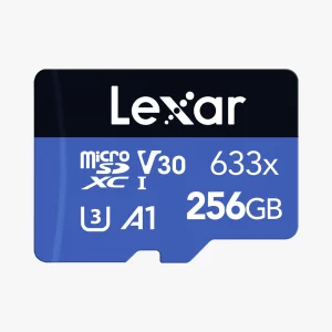 256GB MICRO-SD | Serie BLUE 633x