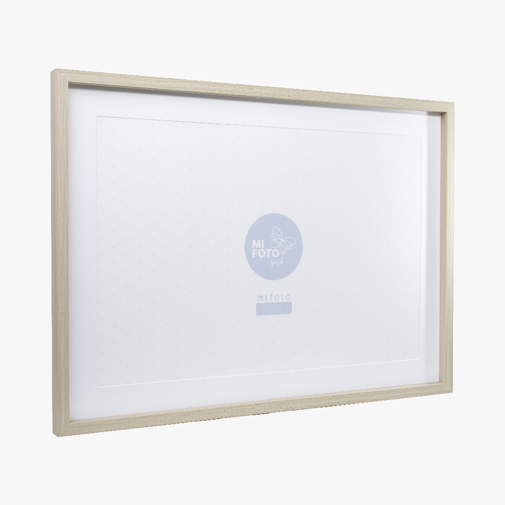 MARCO 60x90CM – DECO MADERA C/PASPARTÚ