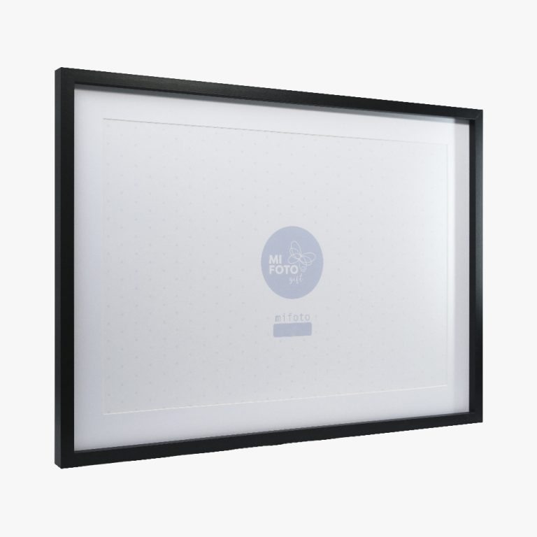 MARCO 60x90CM – DECO NEGRO C/PASPARTÚ
