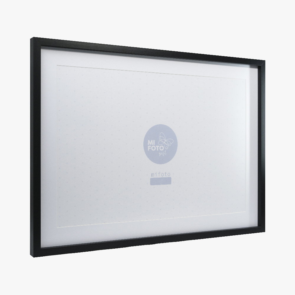 MARCO 60x90CM – DECO NEGRO C/PASPARTÚ