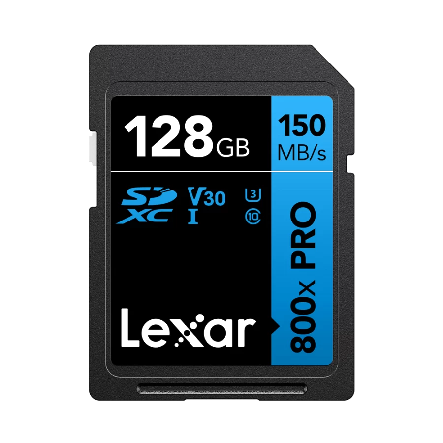 128GB SD | Serie BLUE 800x PRO